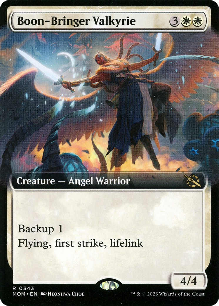 Image of Boon-Bringer Valkyrie (Extended Art) [March of the Machine]