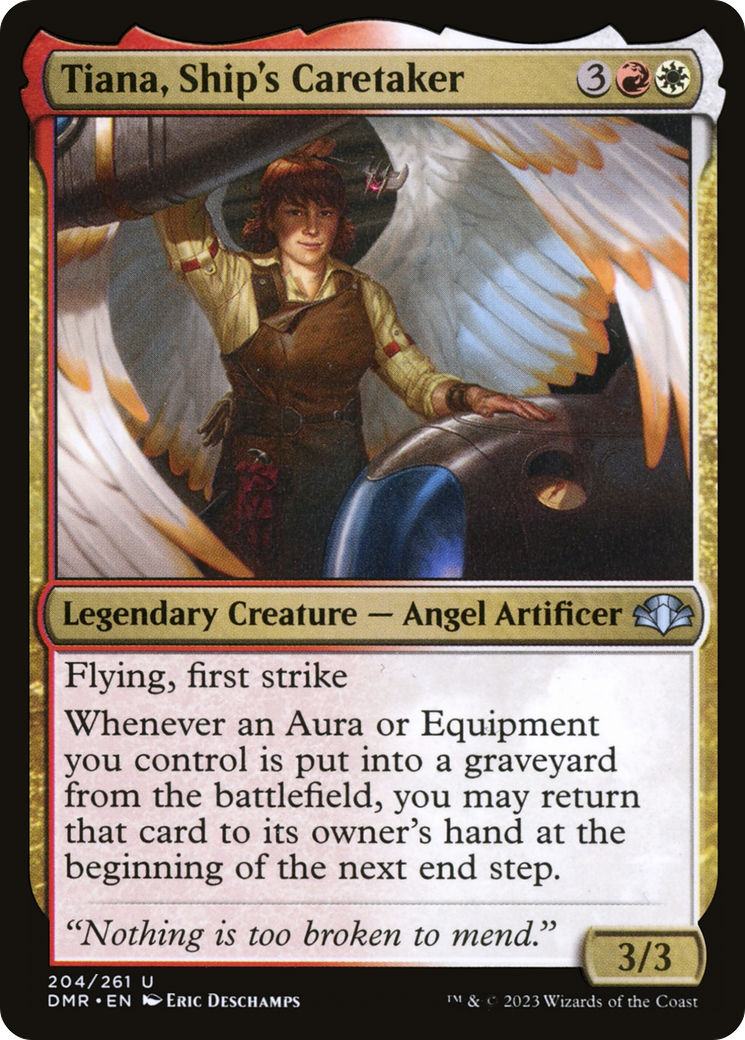 Image of Tiana, Ship's Caretaker [Dominaria Remastered]