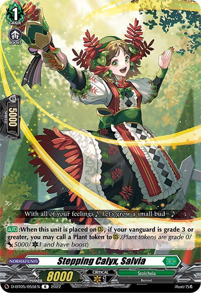 Image of Stepping Calyx, Salvia (D-BT05/055EN) [Triumphant Return of the Brave Heroes]
