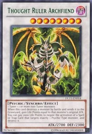 Image of Thought Ruler Archfiend (Green) [DL11-EN014] Rare