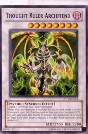 Image of Thought Ruler Archfiend (Purple) [DL11-EN014] Rare