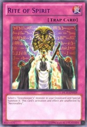 Image of Rite of Spirit (Purple) [DL11-EN019] Rare