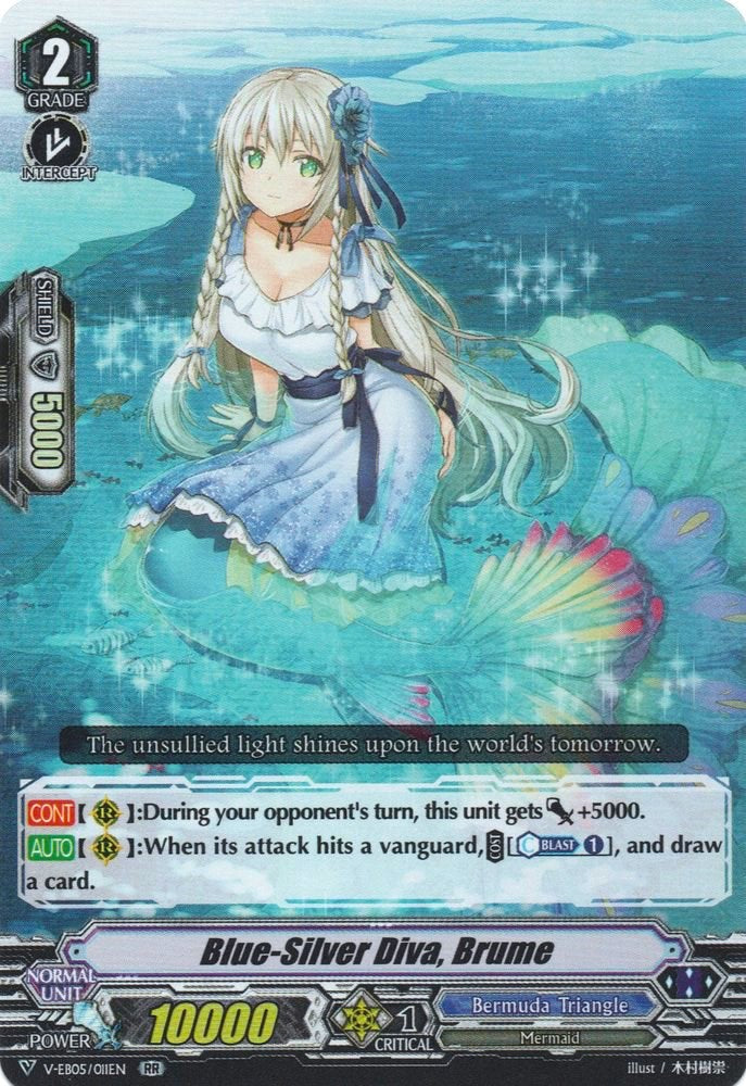 Image of Blue-Silver Diva, Brume (V-EB05/011EN) [Primary Melody]