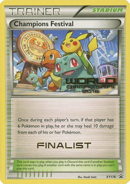 Image of Champions Festival (XY176) (2016 Finalist) [XY: Black Star Promos]