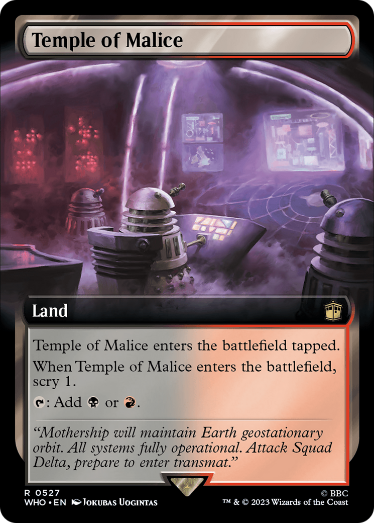 Image of Temple of Malice (Extended Art) [Doctor Who]