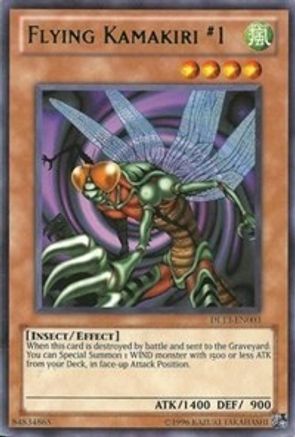 Image of Flying Kamakiri 1 (Green) [DL13-EN003] Rare