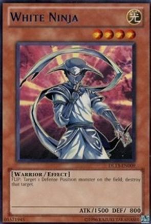 Image of White Ninja (Blue) [DL13-EN009] Rare
