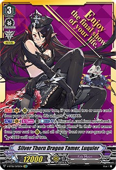 Image of Silver Thorn Dragon Tamer, Luquier (V-BT06/SV05EN) [Phantasmal Steed Restoration]