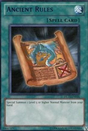 Image of Ancient Rules (Purple) [DL13-EN016] Rare