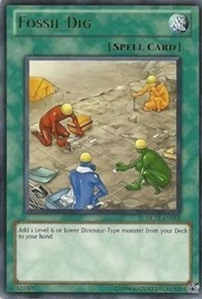 Image of Fossil Dig (Green) [DL13-EN018] Rare