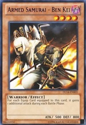 Image of Armed Samurai - Ben Kei (Purple) [DL14-EN003] Rare