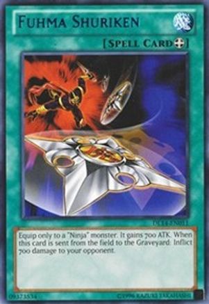 Image of Fuhma Shuriken (Blue) [DL14-EN011] Rare