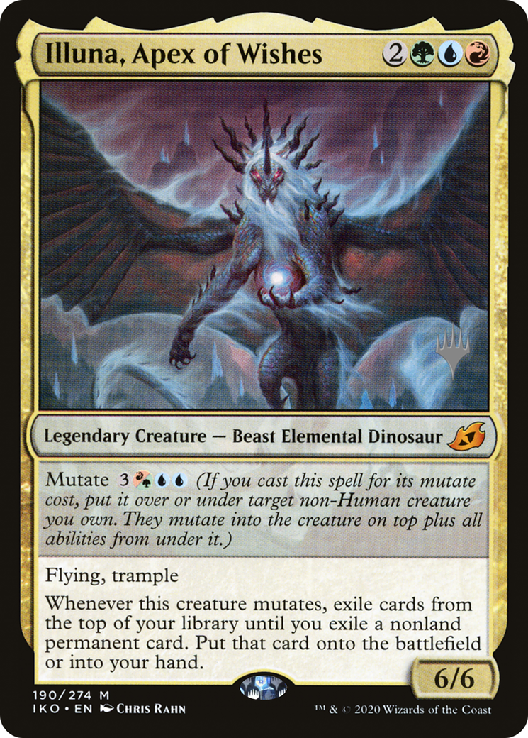 Image of Illuna, Apex of Wishes (Promo Pack) [Ikoria: Lair of Behemoths Promos]