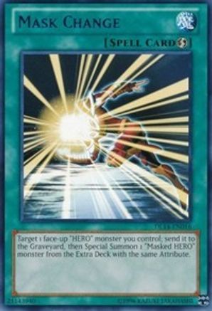 Image of Mask Change (Blue) [DL14-EN016] Rare