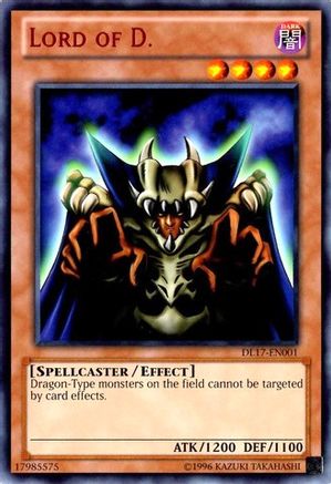 Image of Lord of D. (Red) [DL17-EN001] Rare