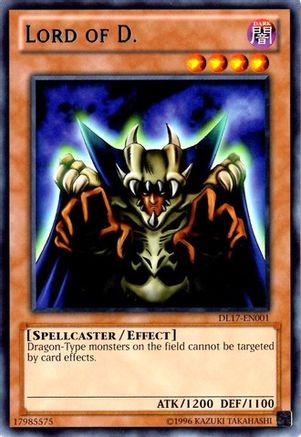Image of Lord of D. (Blue) [DL17-EN001] Rare