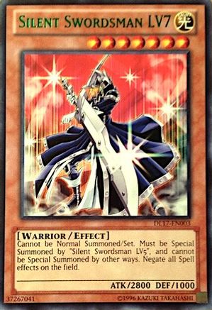 Image of Silent Swordsman LV7 (Green) [DL17-EN003] Rare