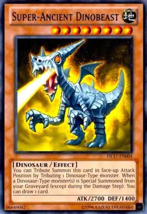 Image of Super-Ancient Dinobeast (Blue) [DL17-EN004] Rare