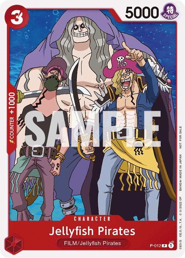 Image of Jellyfish Pirates (One Piece Film Red) [One Piece Promotion Cards]