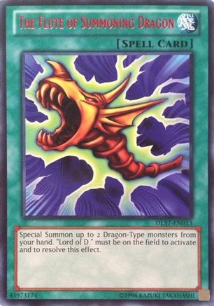 Image of The Flute of Summoning Dragon (Red) [DL17-EN013] Rare
