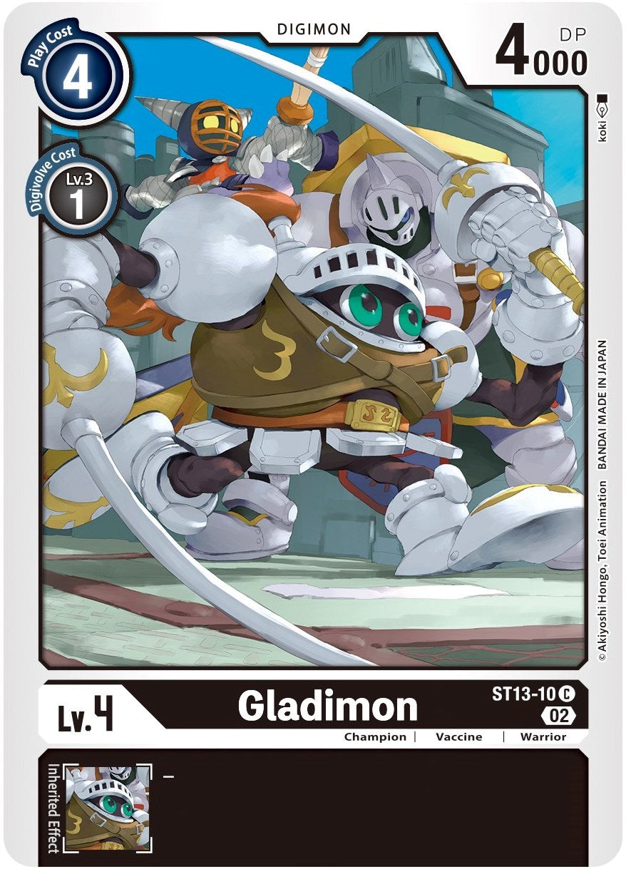 Image of Gladimon [ST13-10] [Starter Deck: Ragnaloardmon]