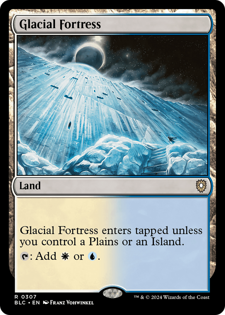 Image of Glacial Fortress [Bloomburrow Commander]
