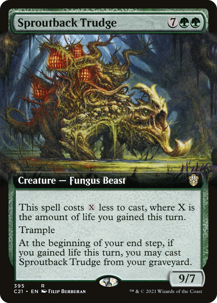 Image of Sproutback Trudge (Extended Art) [Commander 2021]