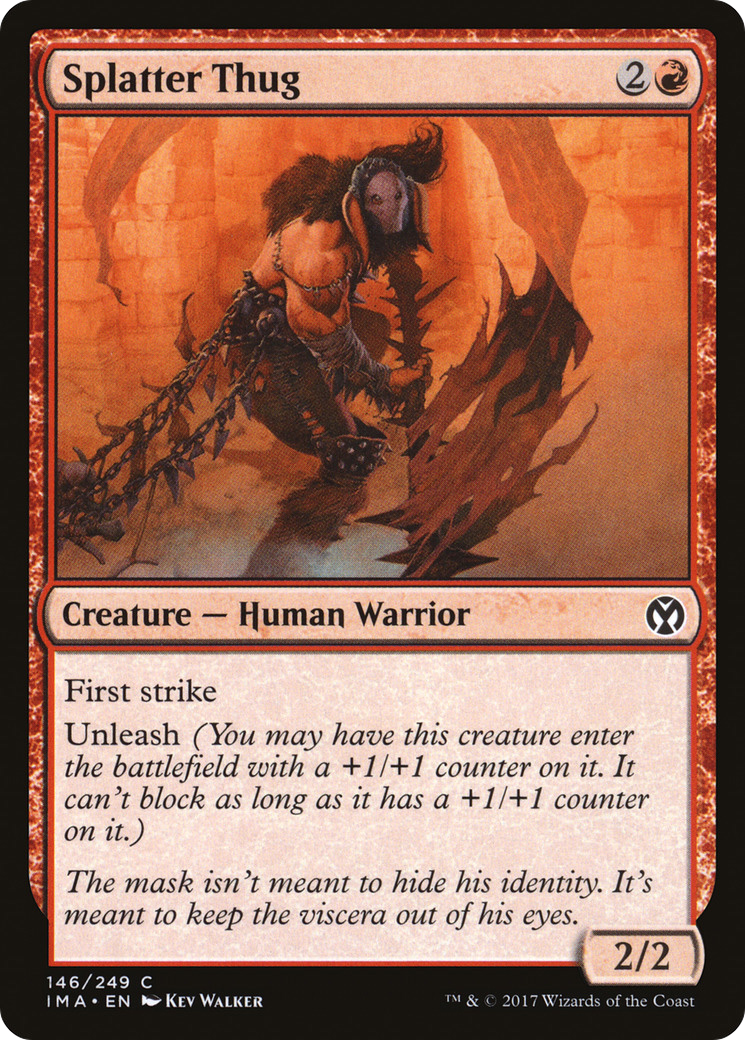 Image of Splatter Thug [Iconic Masters]