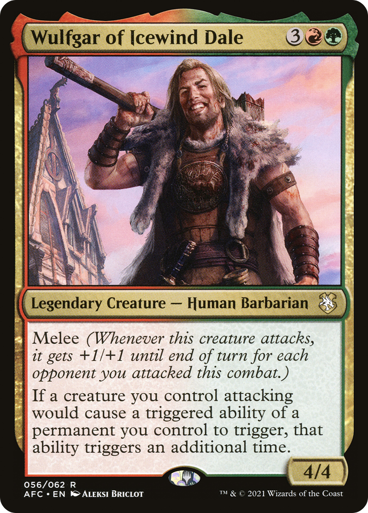 Image of Wulfgar of Icewind Dale [Dungeons & Dragons: Adventures in the Forgotten Realms Commander]