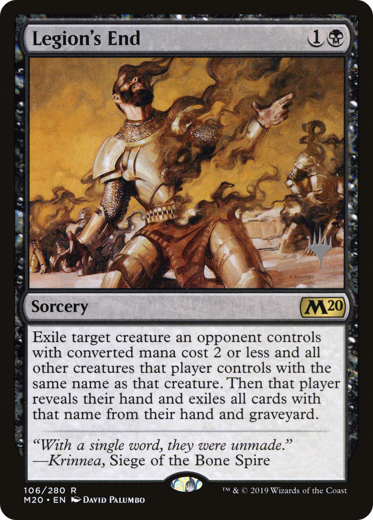 Image of Legion's End (Promo Pack) [Core Set 2020 Promos]
