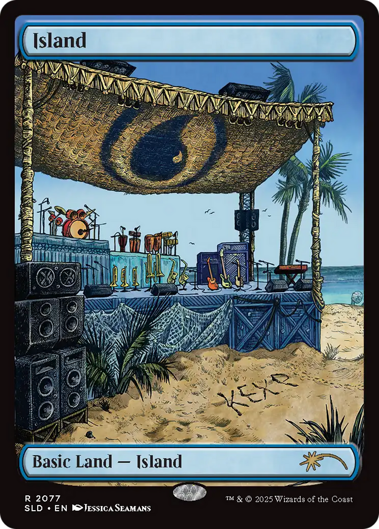Image of Island (2077) [Secret Lair Drop Series]