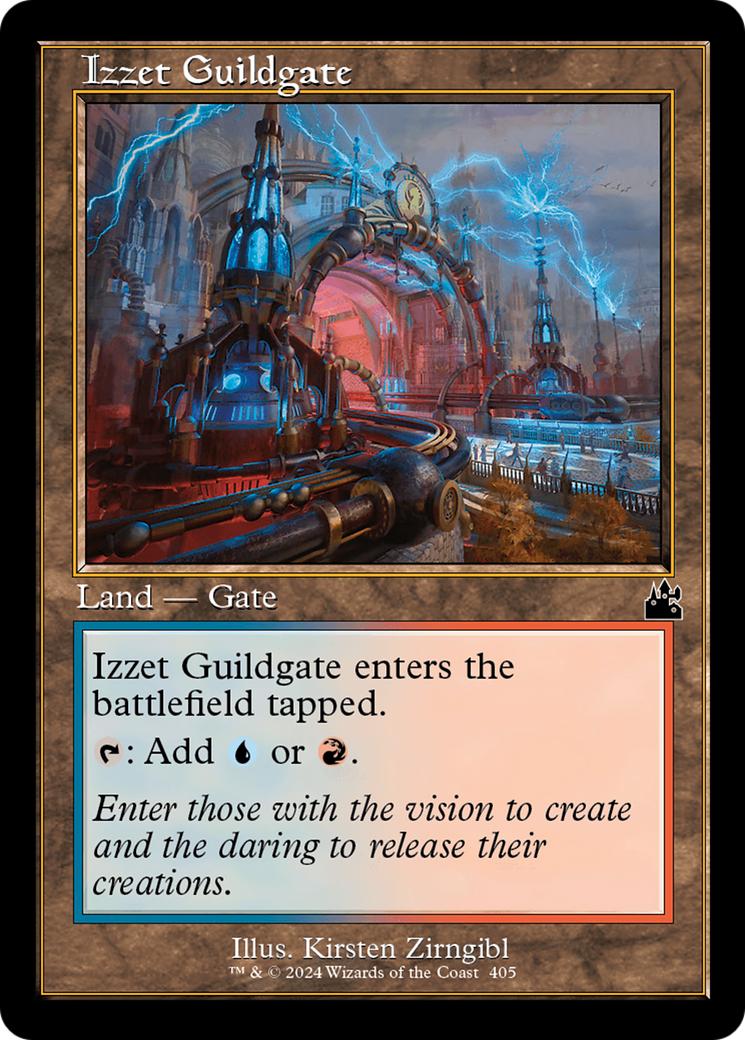 Image of Izzet Guildgate (Retro Frame) [Ravnica Remastered]