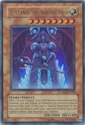 Image of Voltanis the Adjudicator [DR04-EN203] Ultra Rare