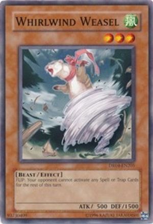 Image of Whirlwind Weasel [DR04-EN205] Common