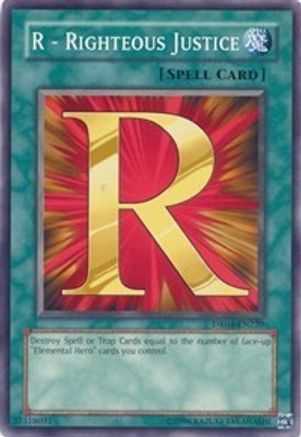 Image of R - Righteous Justice [DR04-EN220] Common
