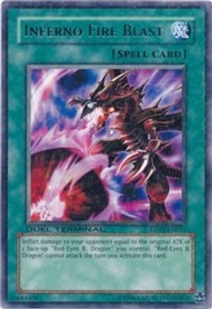 Image of Inferno Fire Blast [DTP1-EN015] Rare