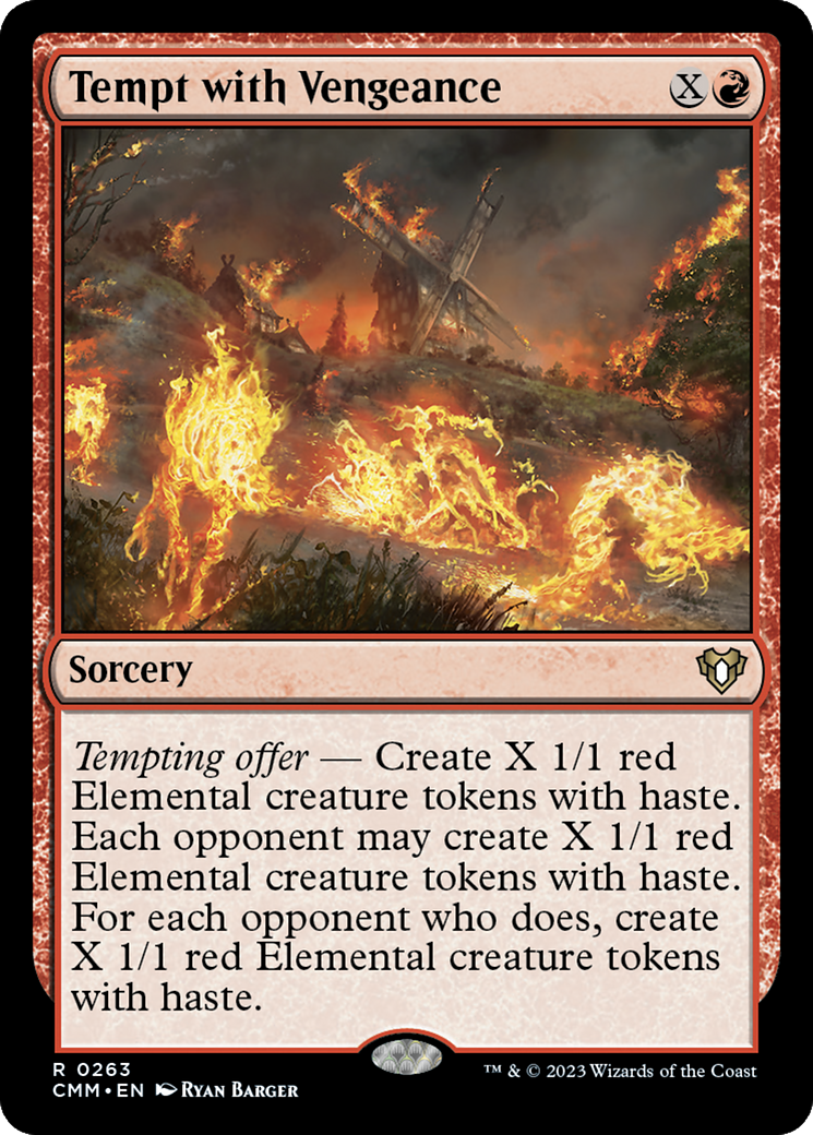 Image of Tempt with Vengeance [Commander Masters]