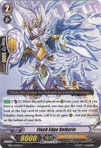 Image of Flash Edge Valkyrie (EB03/032EN) [Cavalry of Black Steel]