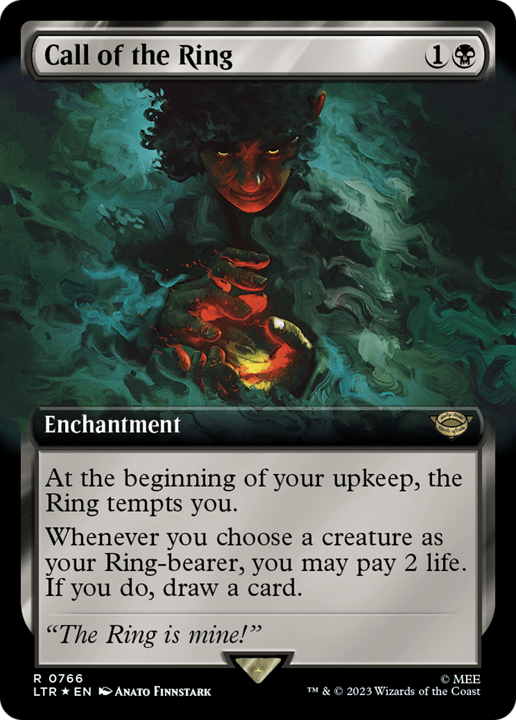 Image of Call of the Ring (Extended Art) (Surge Foil) [The Lord of the Rings: Tales of Middle-Earth]