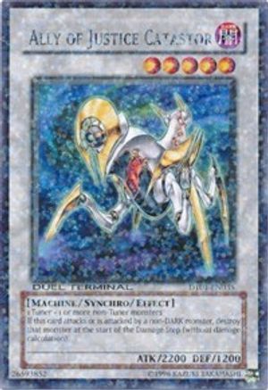 Image of Ally of Justice Catastor [DT01-EN035] Rare