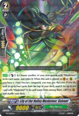 Image of Lily of the Valley Musketeer, Kaivant (PR/0285EN) [Promo Cards]