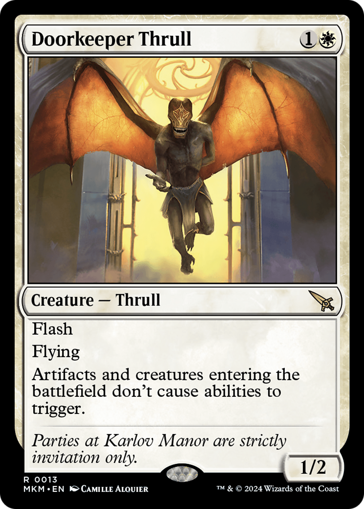 Image of Doorkeeper Thrull [Murders at Karlov Manor]