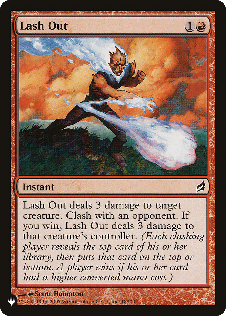 Image of Lash Out [The List]