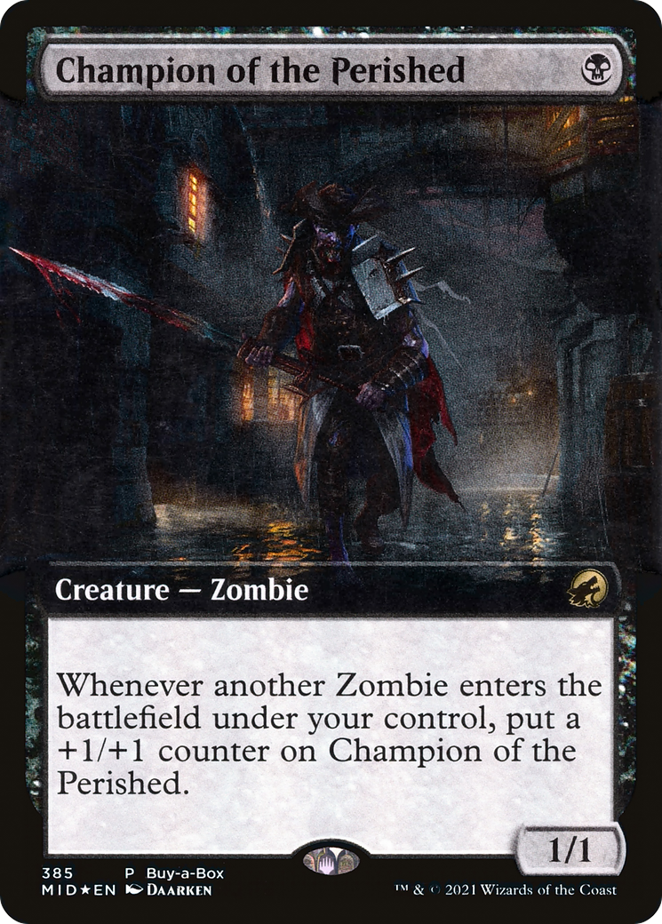 Image of Champion of the Perished (Buy-A-Box) [Innistrad: Midnight Hunt]