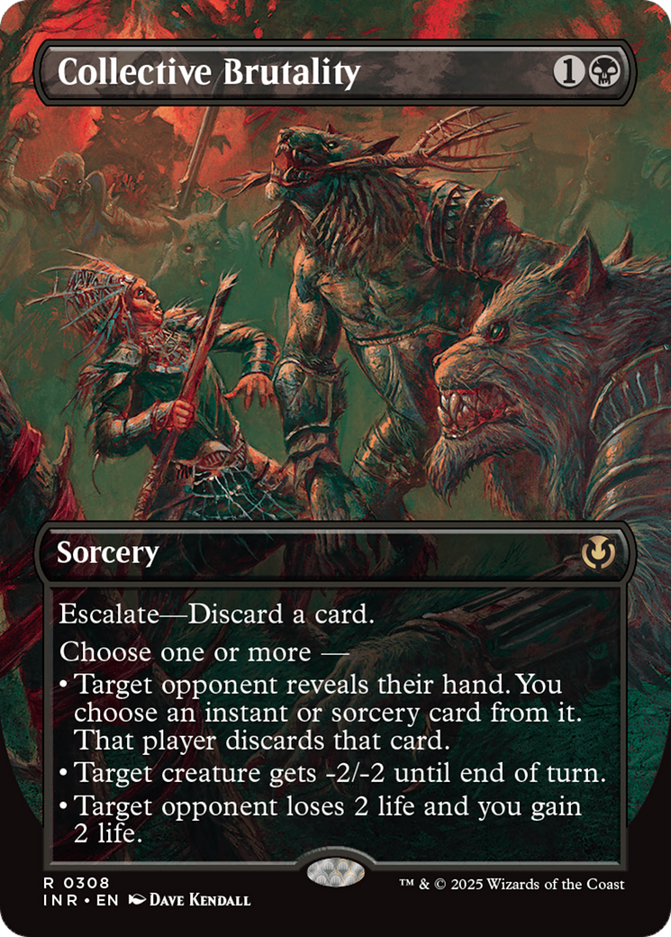 Image of Collective Brutality (Borderless) [Innistrad Remastered]