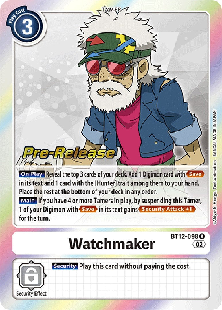 Image of Watchmaker [BT12-098] [Across Time Pre-Release Cards]