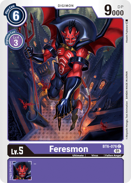 Image of Feresmon [BT6-076] [Double Diamond]