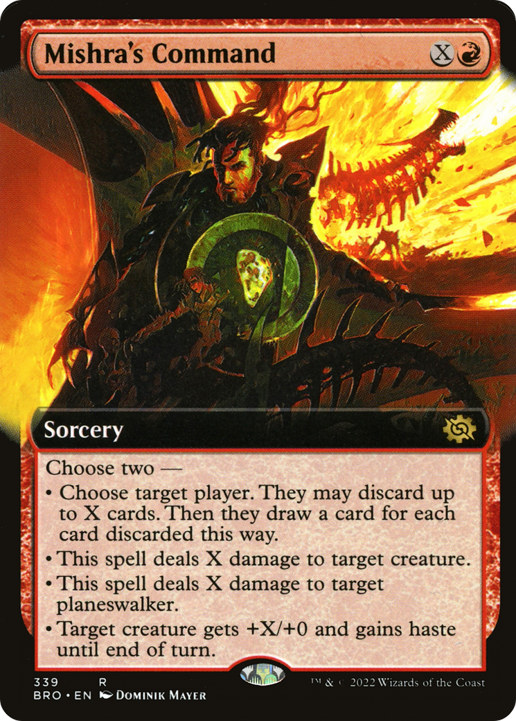 Image of Mishra's Command (Extended Art) [The Brothers' War]