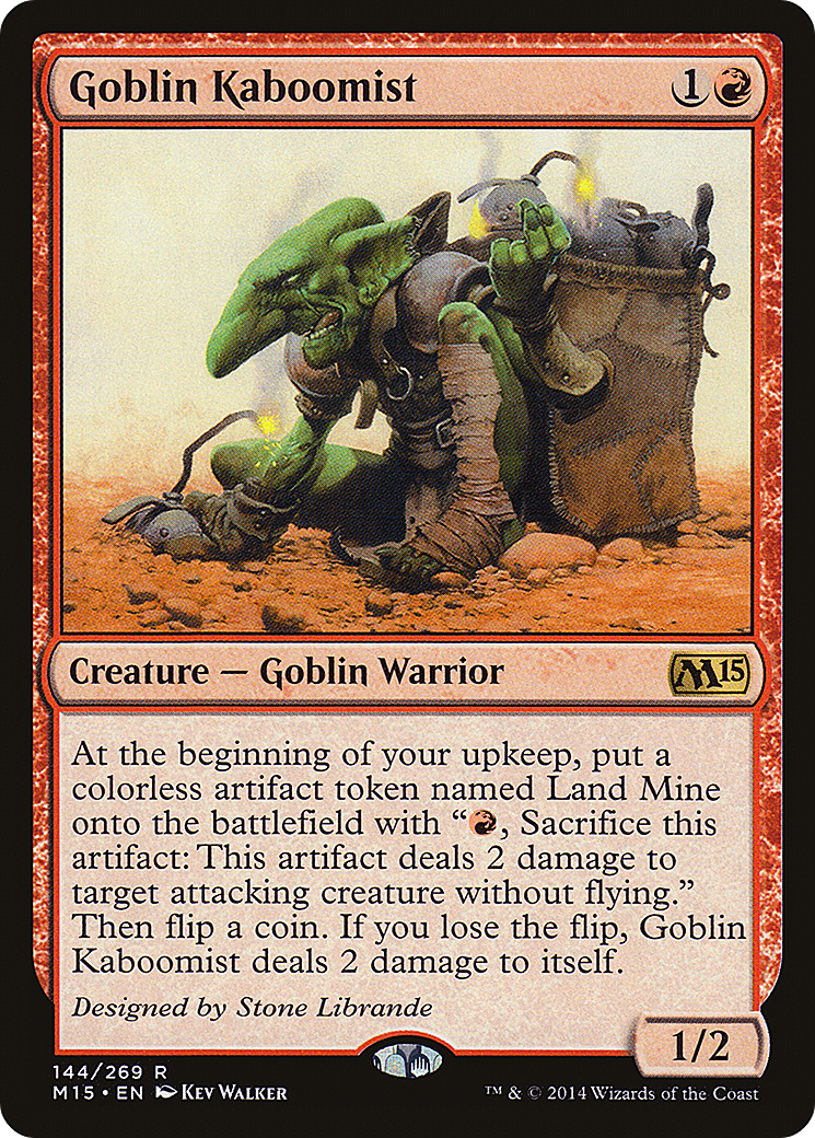Image of Goblin Kaboomist [Magic 2015]
