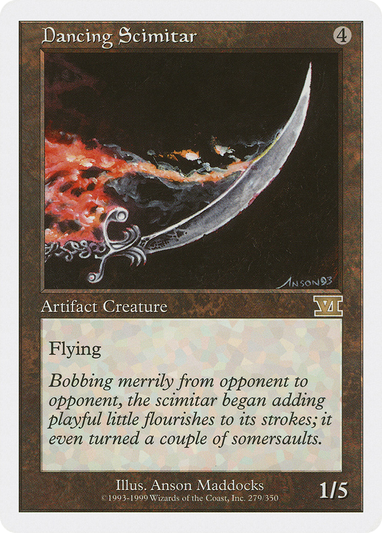 Image of Dancing Scimitar [Classic Sixth Edition]